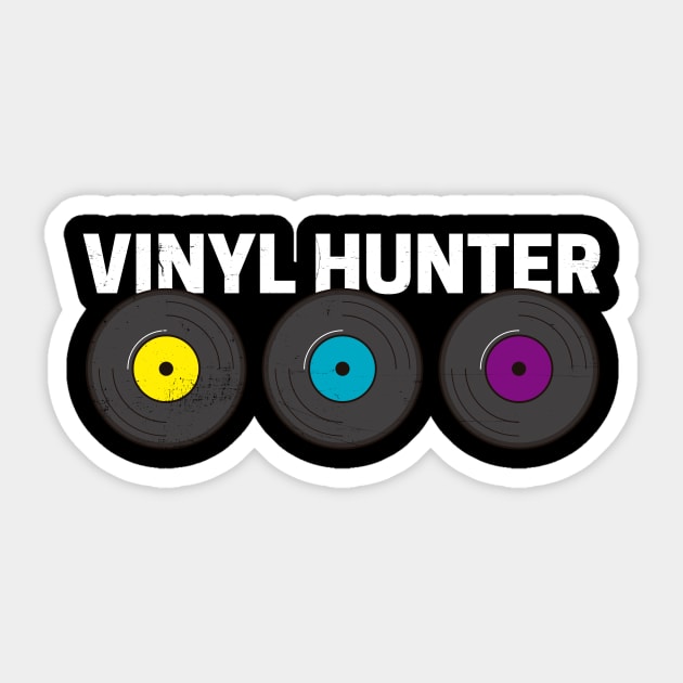 Vinyl Lovers Gift Idea Sticker by dconciente